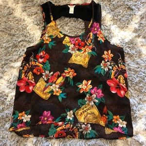 🌺 Forever 21 Women’s Shirt Size S Multi-Colored